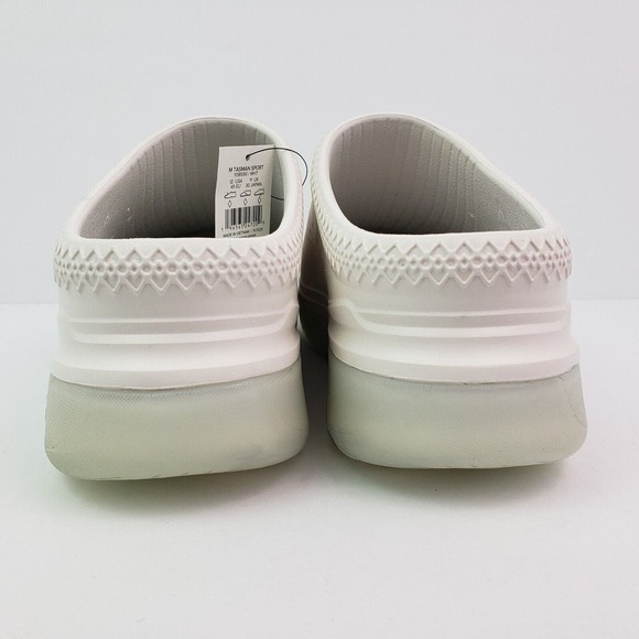 UGG Tasman Sport Mens Size 12 White Slip On Casual Comfort Sandals Shoes 1138590 - Picture 4 of 9